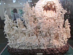 Carving form ivory and bone.