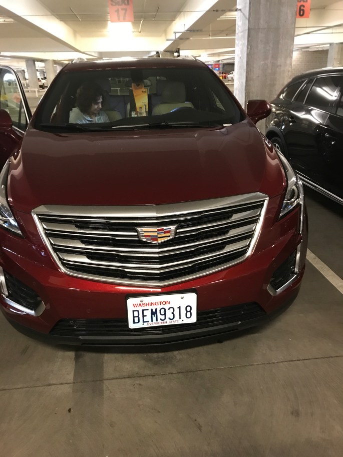 CADILLAC RENTAL CAR