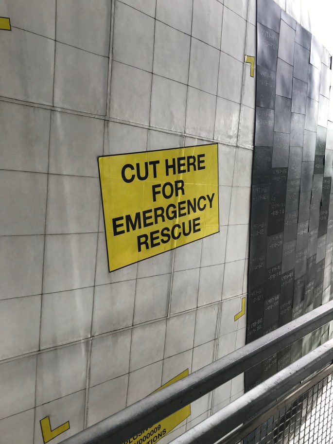 cut her for emergency rescue
