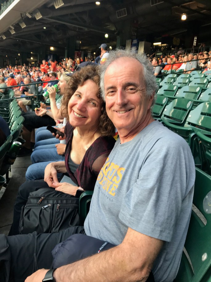 PAT AND ROB AT HOUSTON BBALL