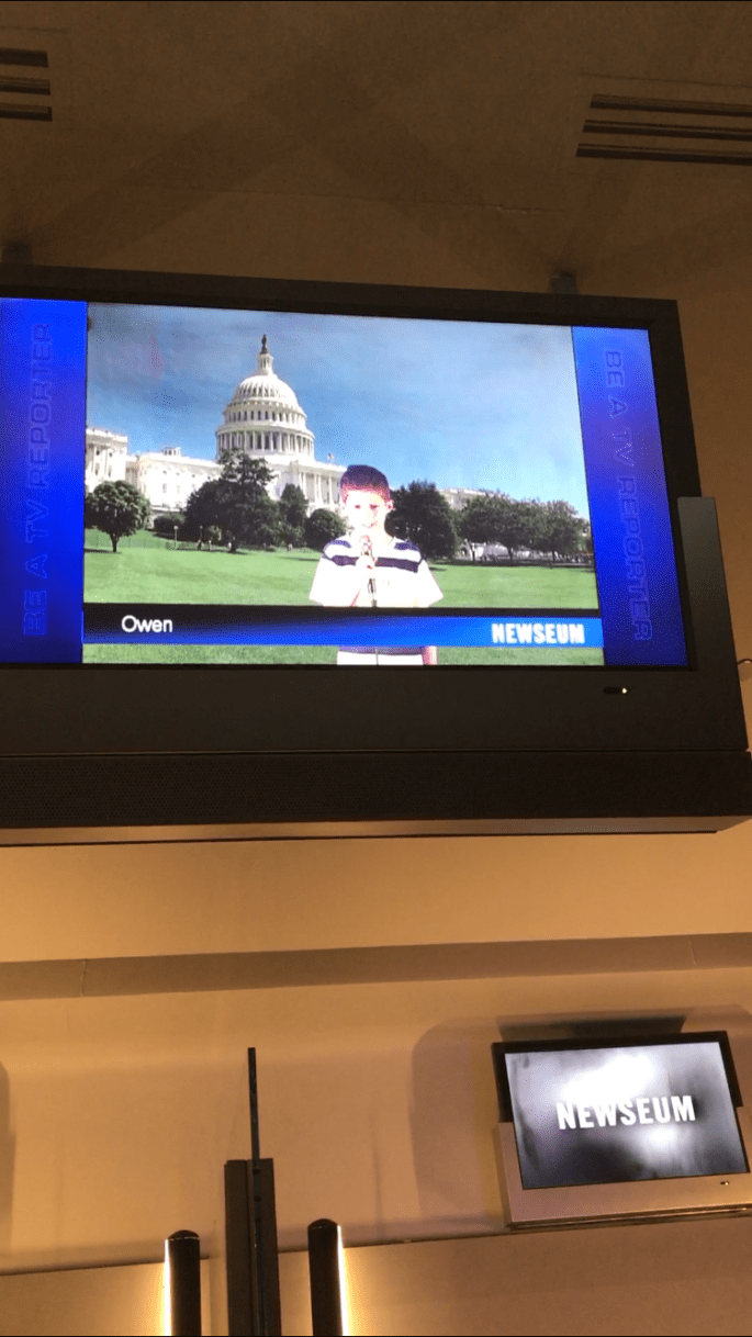 OWEN on NEWSEUM TV