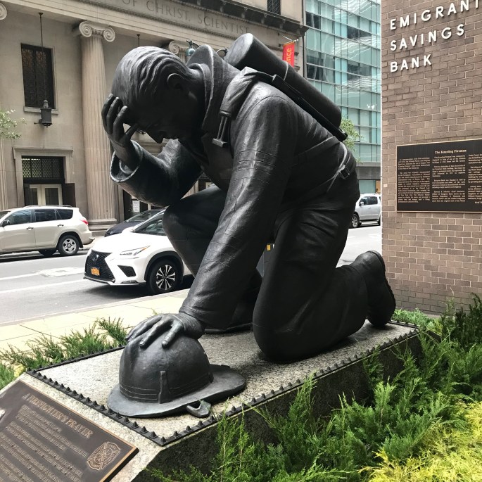 FIREFIGHTER STATUE